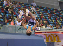 Kişi idman gimnastikası üzrə 22-ci Bakı Çempionatı və Birinciliyi. Bakı, Azərbaycan, 02 oktyabr 2015